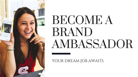 highest paying brand ambassador jobs.